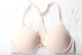 Pepper Padded Seamless Underwire Racerback Front Close T-shirt Bra Beige 38A