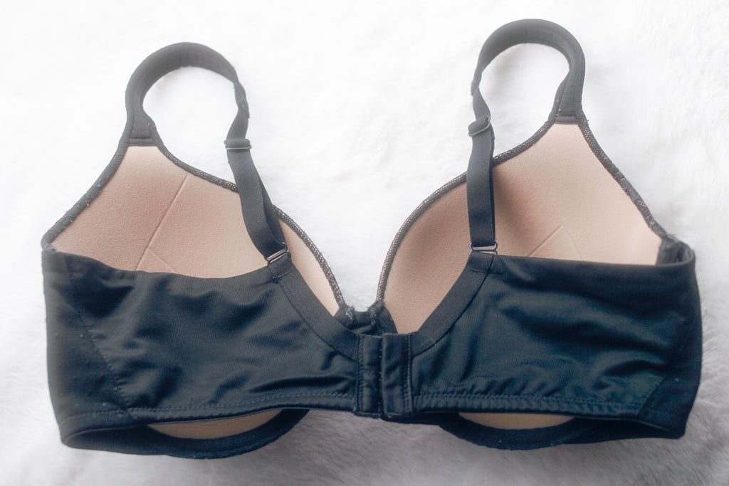 Soma 34DD Stunning Support No Show Minimizer Full Coverage Underwire Bra Black