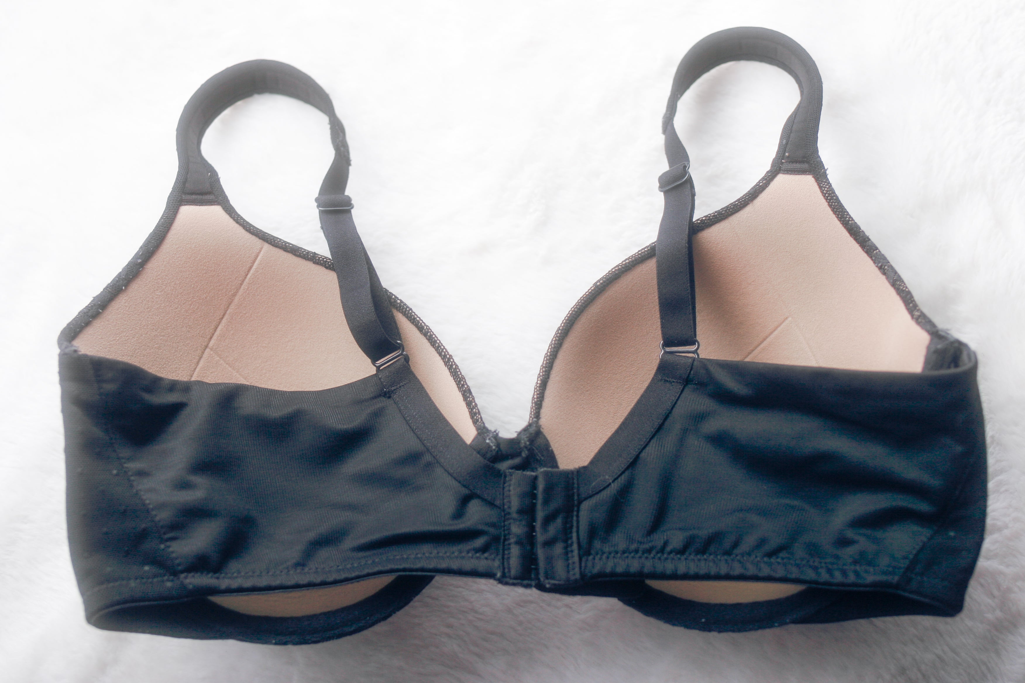 Soma 34DD Stunning Support No Show Minimizer Full Coverage Underwire Bra Black