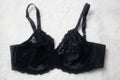 Wacoal 40C Renaissance Rose 85720 Unlined Lace Underwire Bra Black