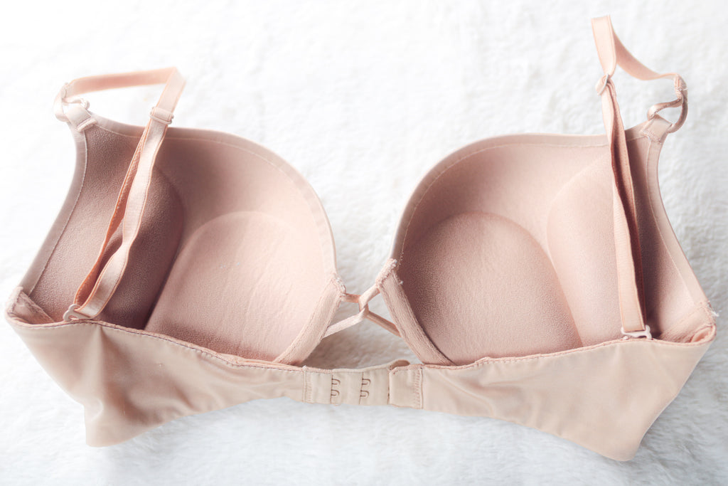 Victoria's Secret Bombshell Plunge Push-up Bra Beige 34C