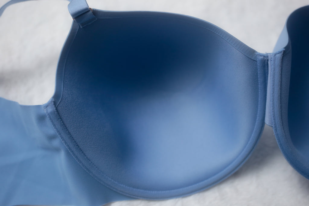 Soma 44DDD Vanishing 360 Perfect Coverage Underwire T-shirt Bra Blue