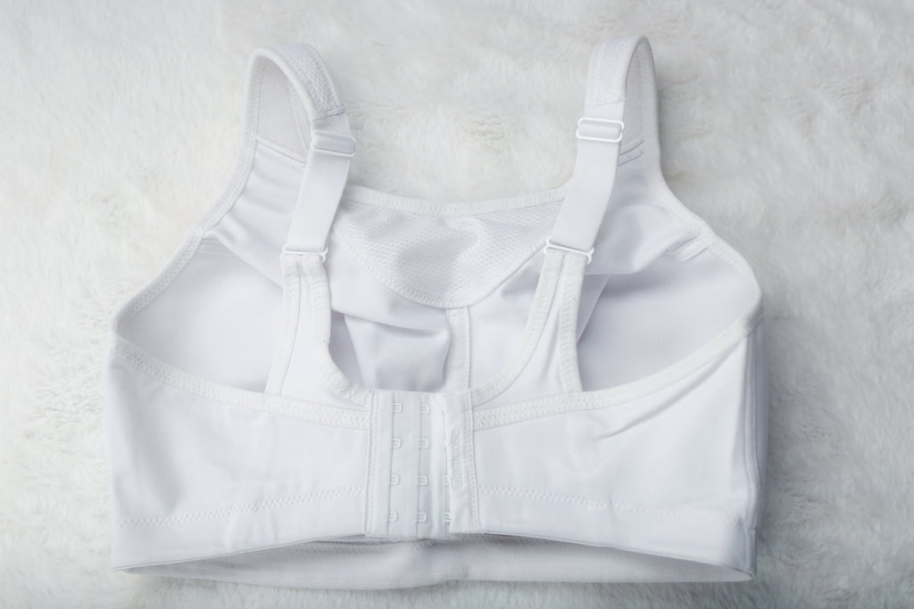 Glamorise 34F UK 34E No Bounce Camisole Wireless Sports Bra White 1066