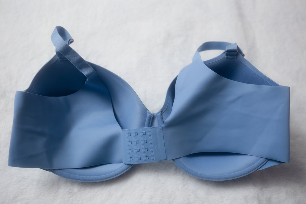 Soma 44DDD Vanishing 360 Perfect Coverage Underwire T-shirt Bra Blue