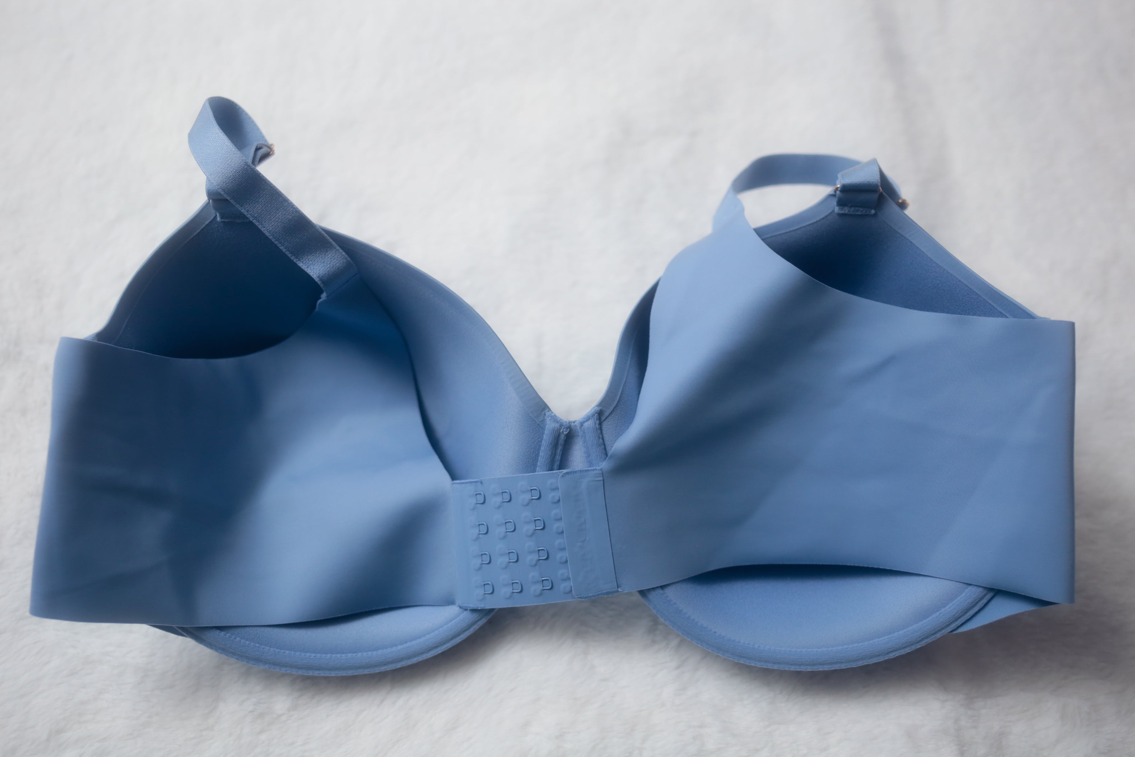 Soma 44DDD Vanishing 360 Perfect Coverage Underwire T-shirt Bra Blue