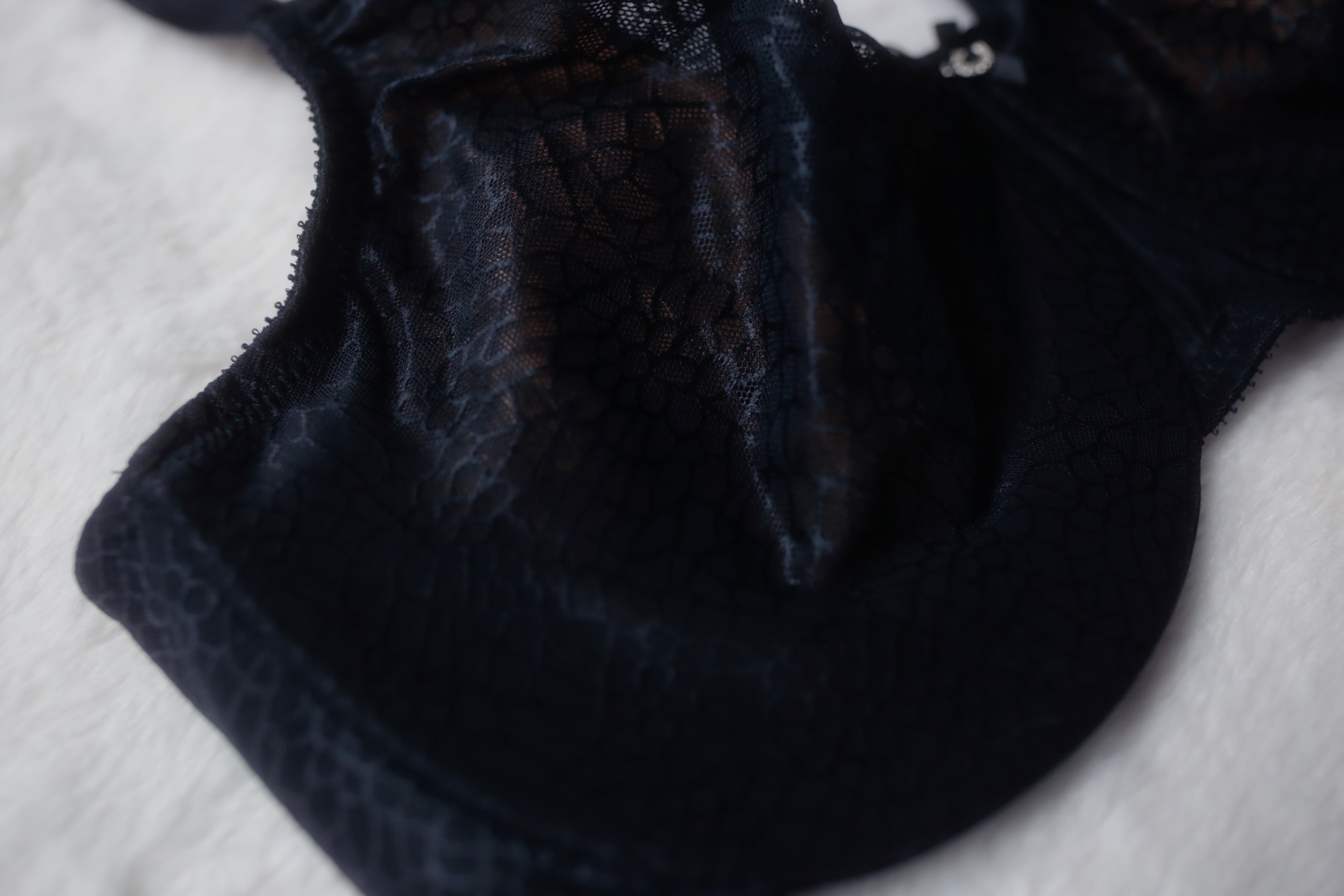 Chantelle 40DDD UK 40E C Magnifique Minimizer Seamless Lined Underwire Bra Black NEW