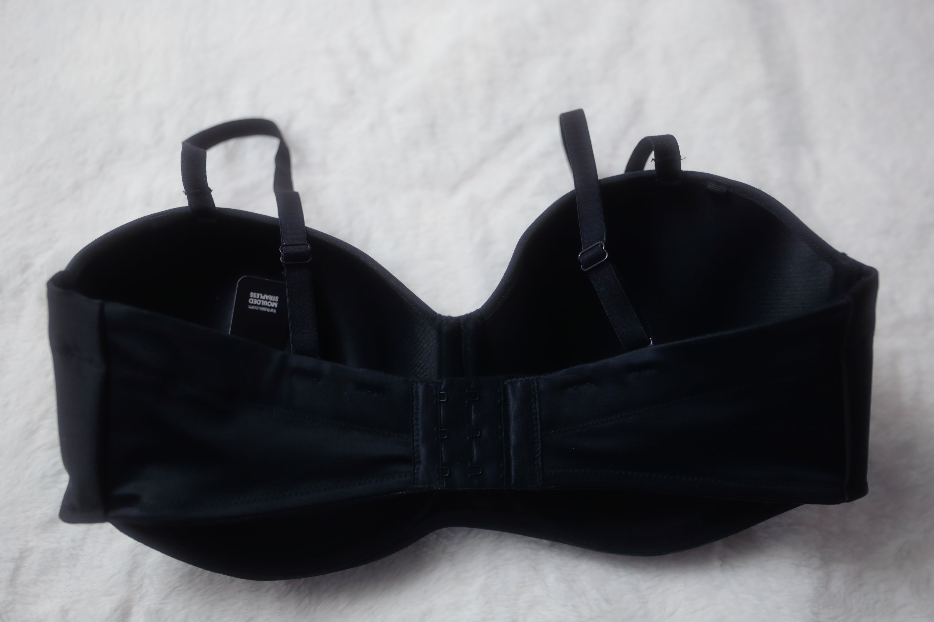 Fantasie  40DDD UK 40E Smoothing Molded FL4530 Convertible Strapless T-shirt Bra Black NEW
