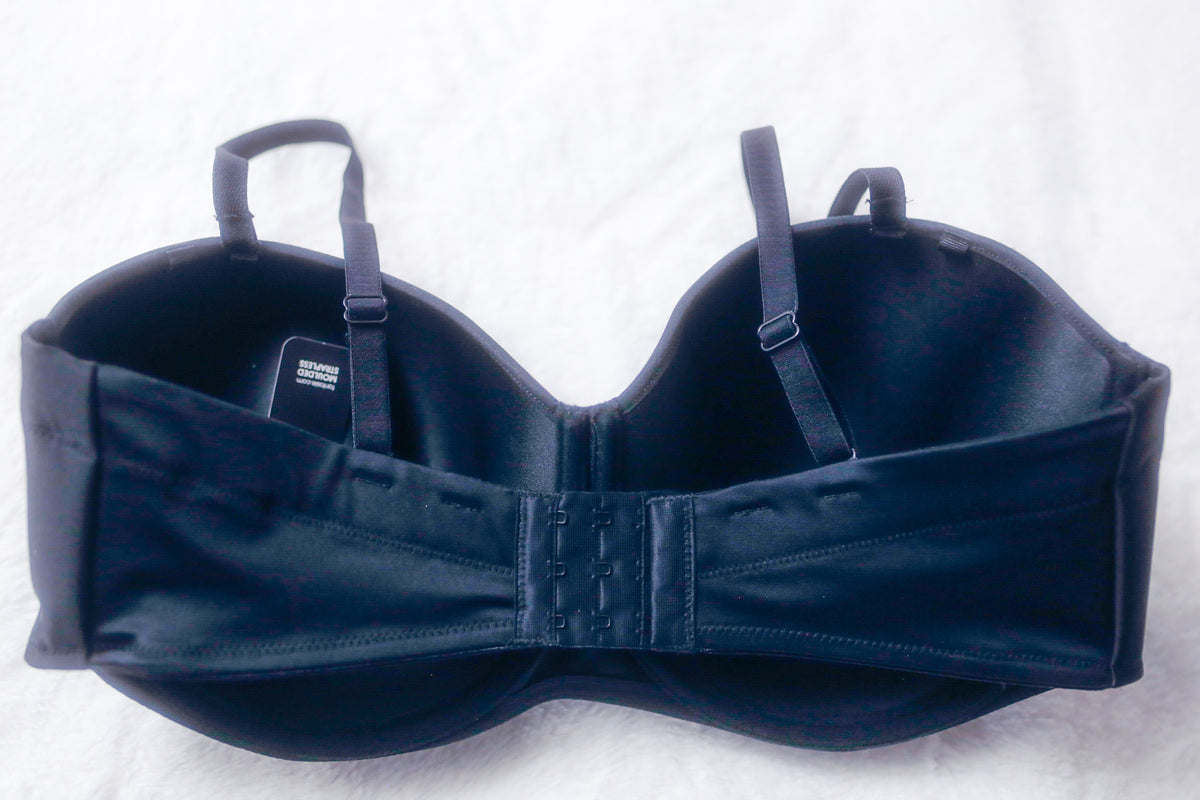 Fantasie Smoothing Molded FL4530 Convertible Strapless T-shirt Bra Black 40DDD UK 40E NEW