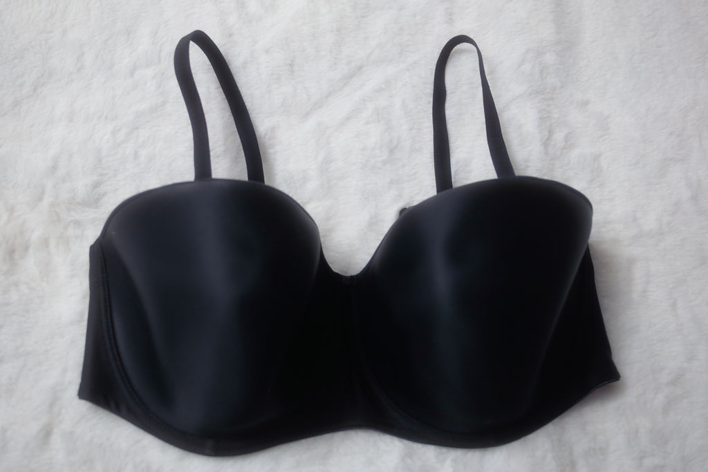 Fantasie  40DDD UK 40E Smoothing Molded FL4530 Convertible Strapless T-shirt Bra Black NEW