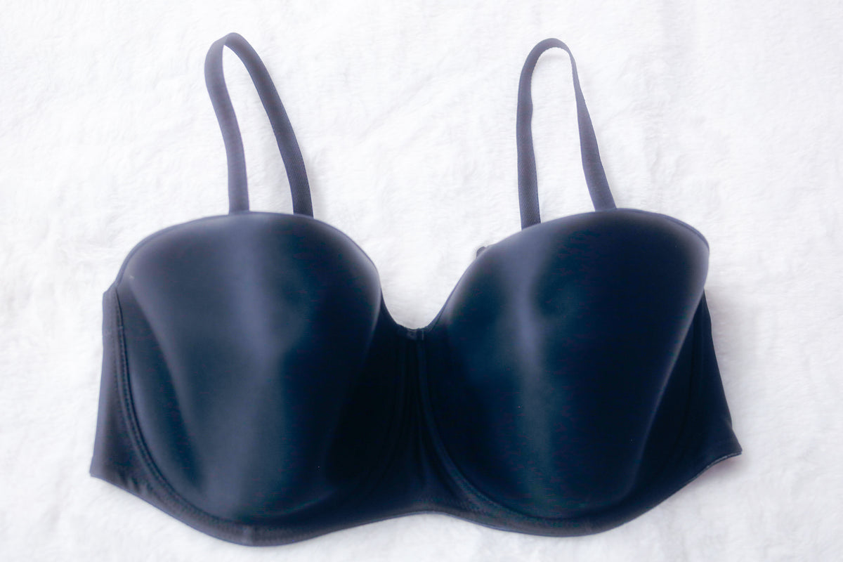 Fantasie Smoothing Molded FL4530 Convertible Strapless T-shirt Bra Black 40DDD UK 40E NEW