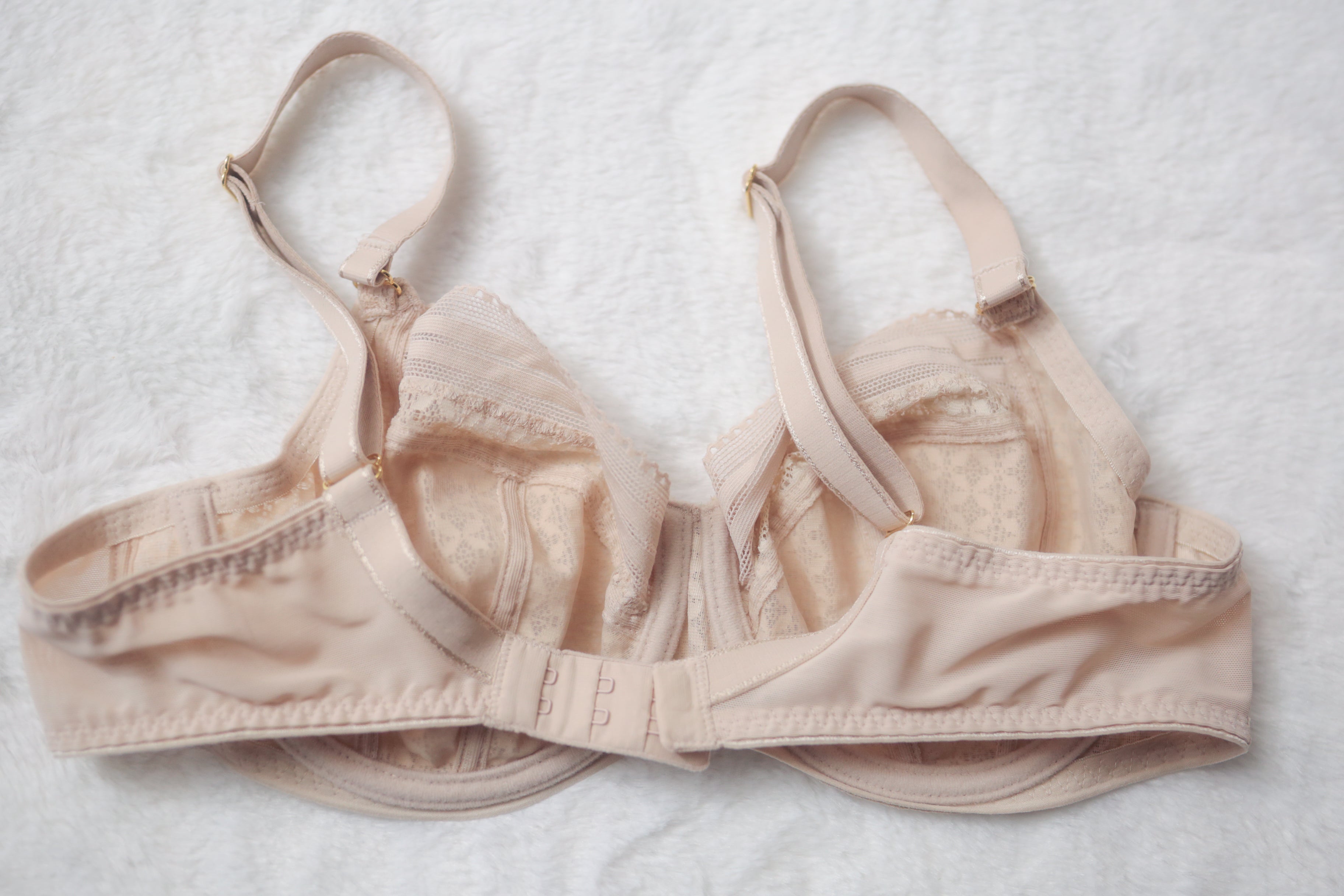 Freya 36D Viva AA5641 Underwire Side-Support Full Coverage Bra Nude