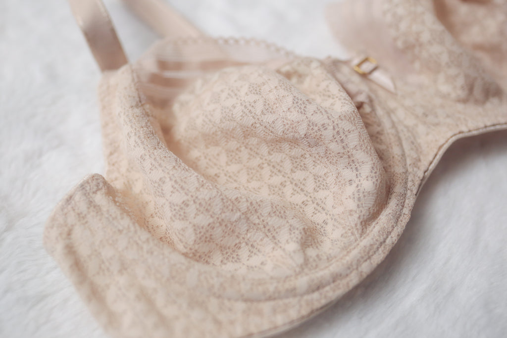 Freya 36D Viva AA5641 Underwire Side-Support Full Coverage Bra Nude