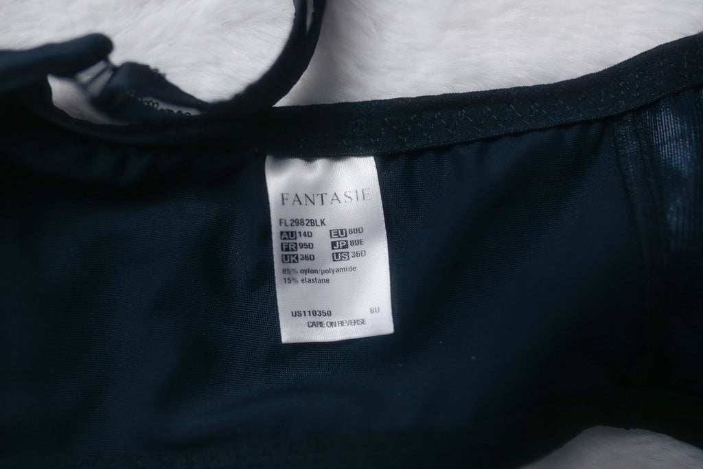 Fantasie 36D Illusion Side-support FL2982 Bra Black