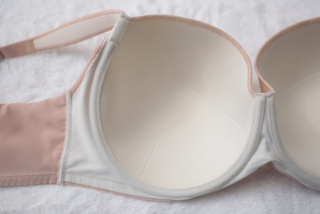 Soma 36G Stunning Support Geo Lace Balconette Full Coverage Underwire Bra Light Pink