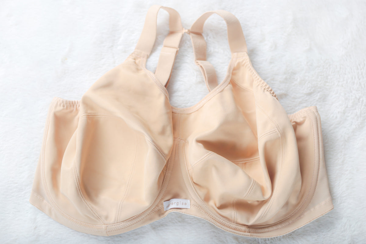Elomi EL8041 Energise High-impact Sports Bra Beige US 40I UK 40G