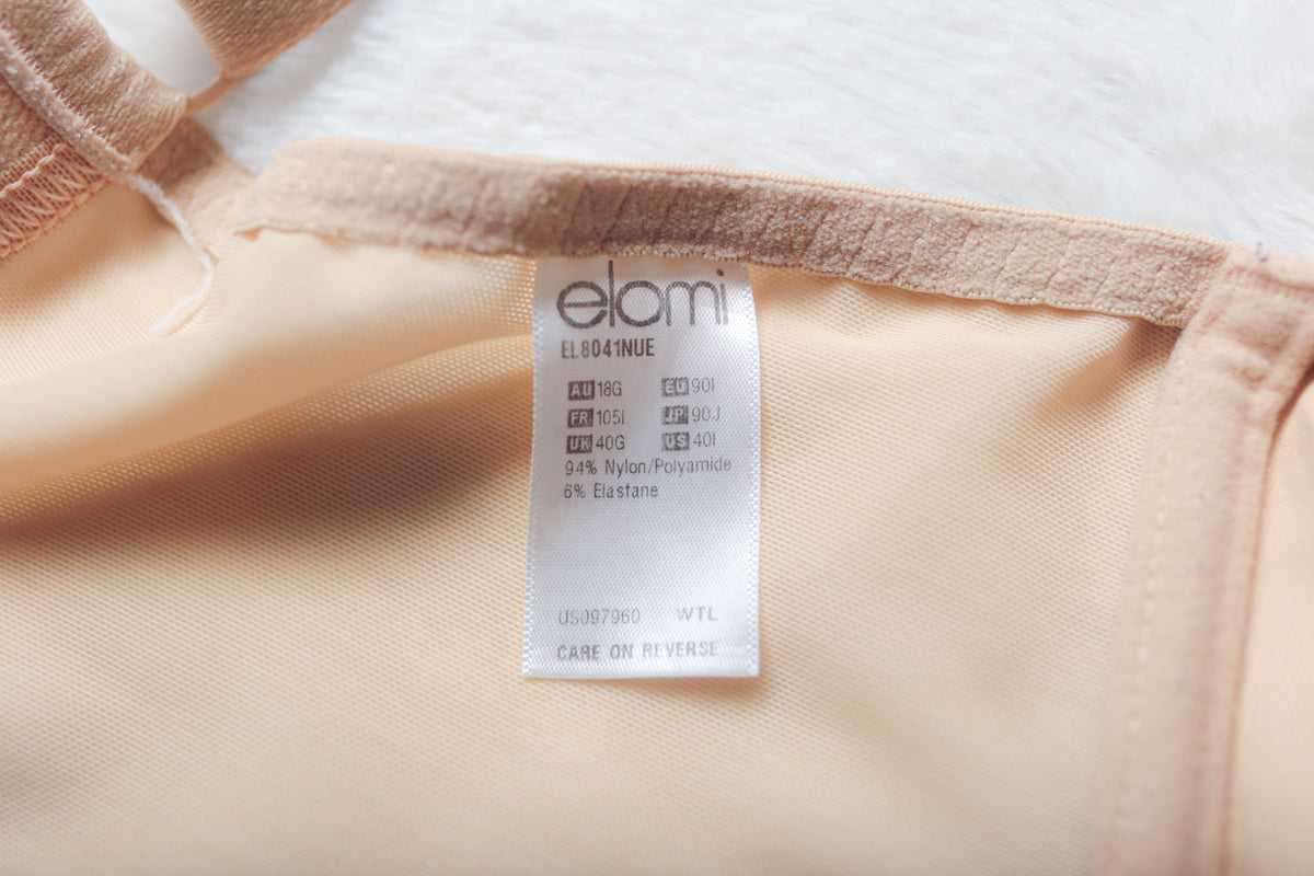 Elomi EL8041 Energise High-impact Sports Bra Beige US 40I UK 40G