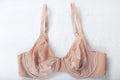 Wacoal Back Appeal 855303 Smoothing Unlined Underwire Bra Beige 34C