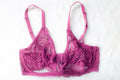 Adore Me 32DD Unlined Lace Peek-a-boo Bra Purple