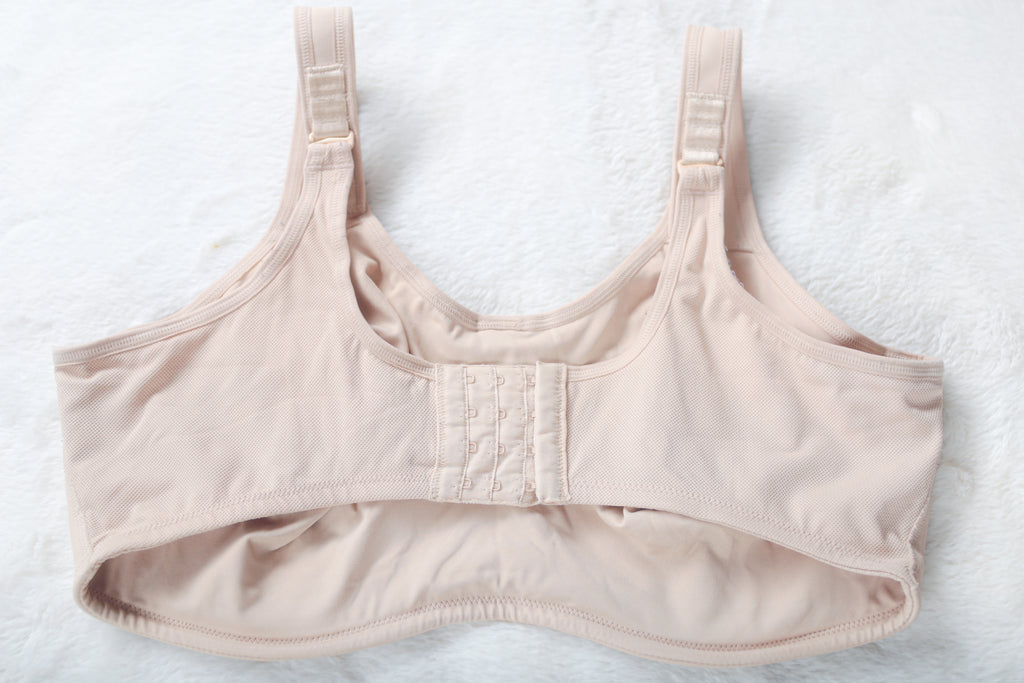 Wacoal Simone Sport 855170 Underwire Sports Bra Beige US 42DDD UK 42E