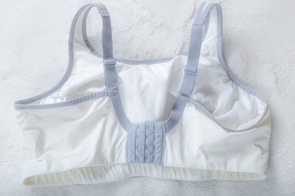 Goddess GD6910 Synergy Soft Cup Wireless Sports Bra White US 38I UK 38G