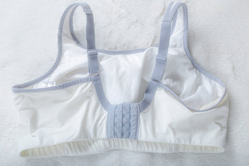 Goddess GD6910 Synergy Soft Cup Wireless Sports Bra White US 38I UK 38G