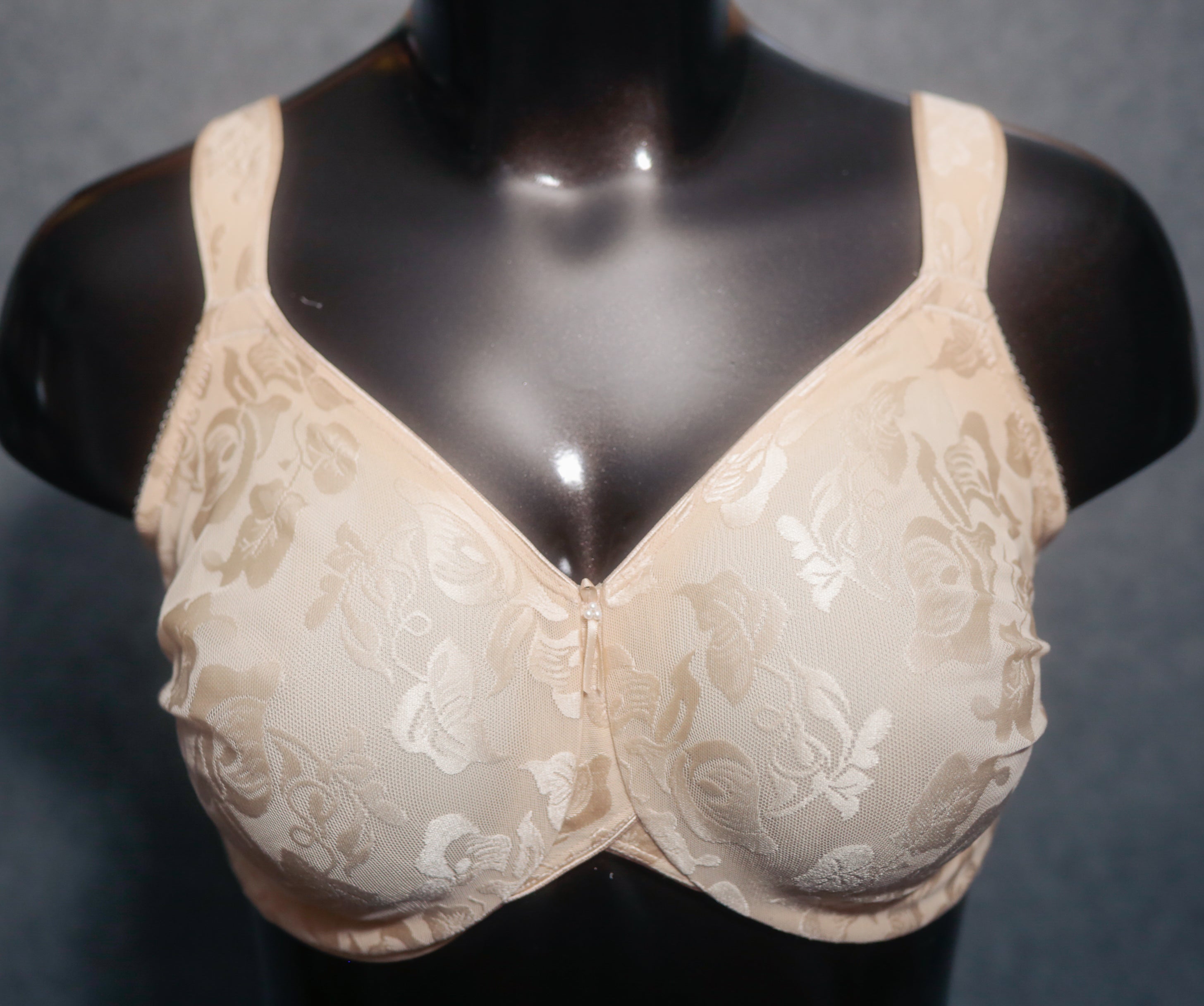 Wacoal 40G Awareness 85567 Underwire Full Coverage Lined Bra Nude Beige Floral