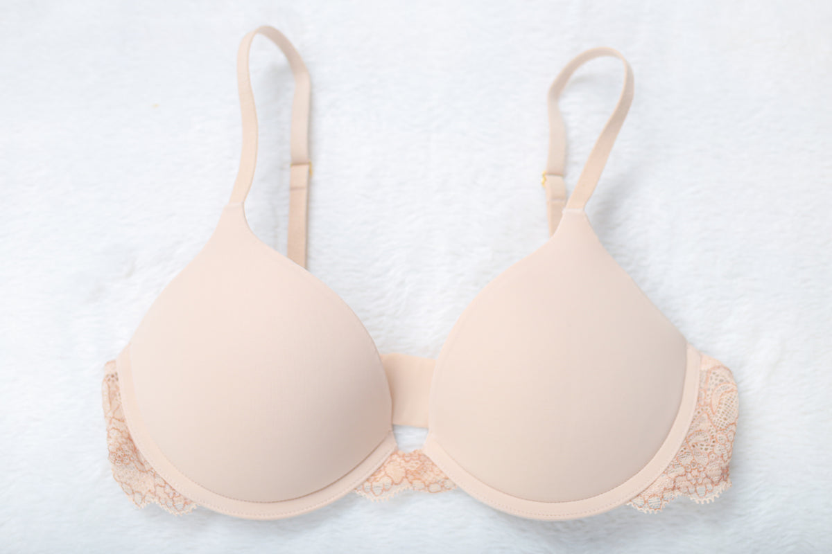 Pepper Molded Seamless Underwire T-shirt Bra Beige 34B