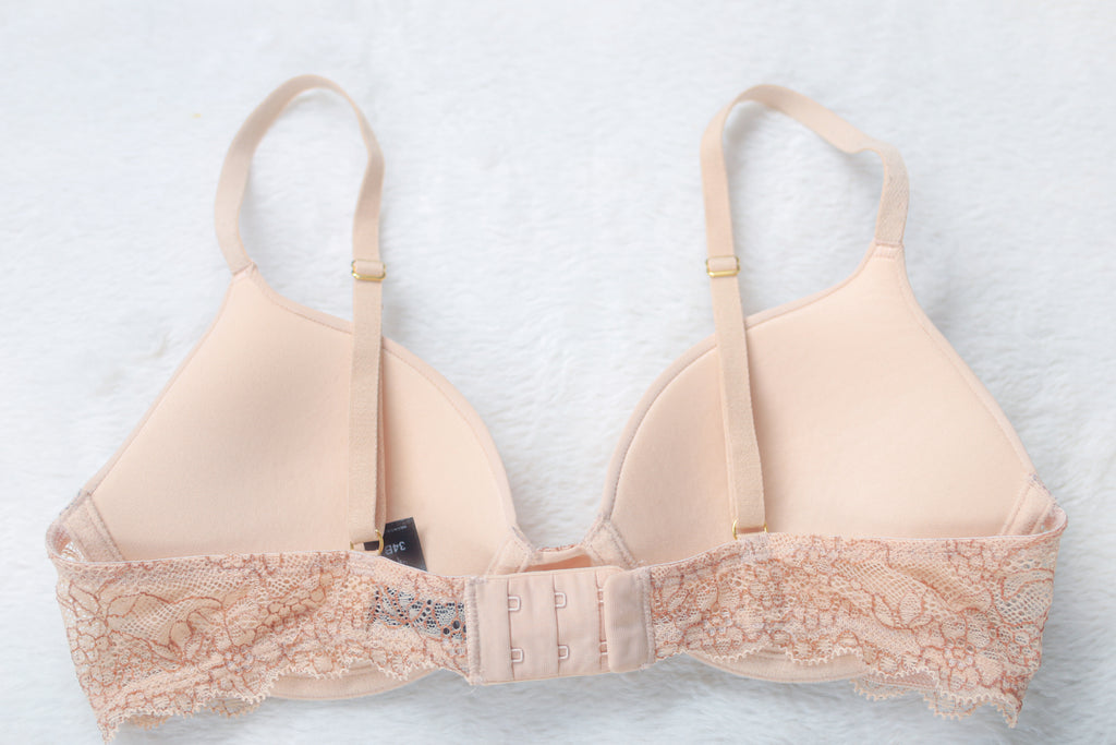 Pepper Molded Seamless Underwire T-shirt Bra Beige 34B