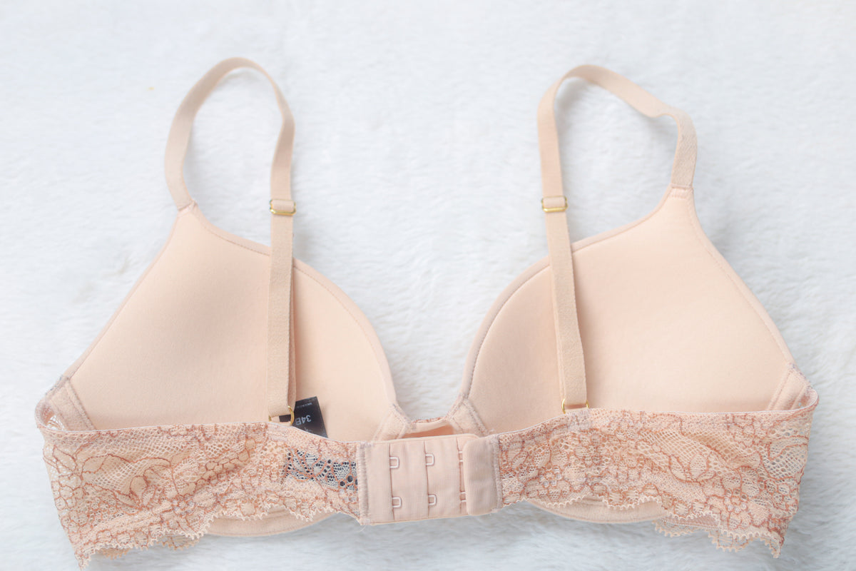 Pepper Molded Seamless Underwire T-shirt Bra Beige 34B