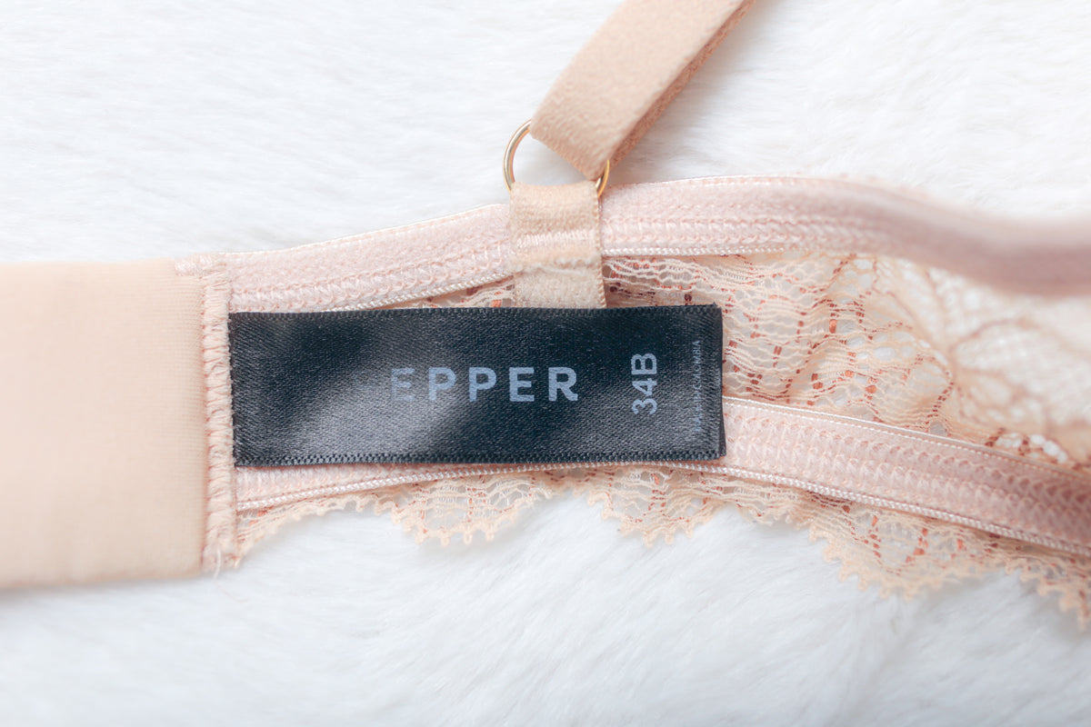 Pepper Molded Seamless Underwire T-shirt Bra Beige 34B