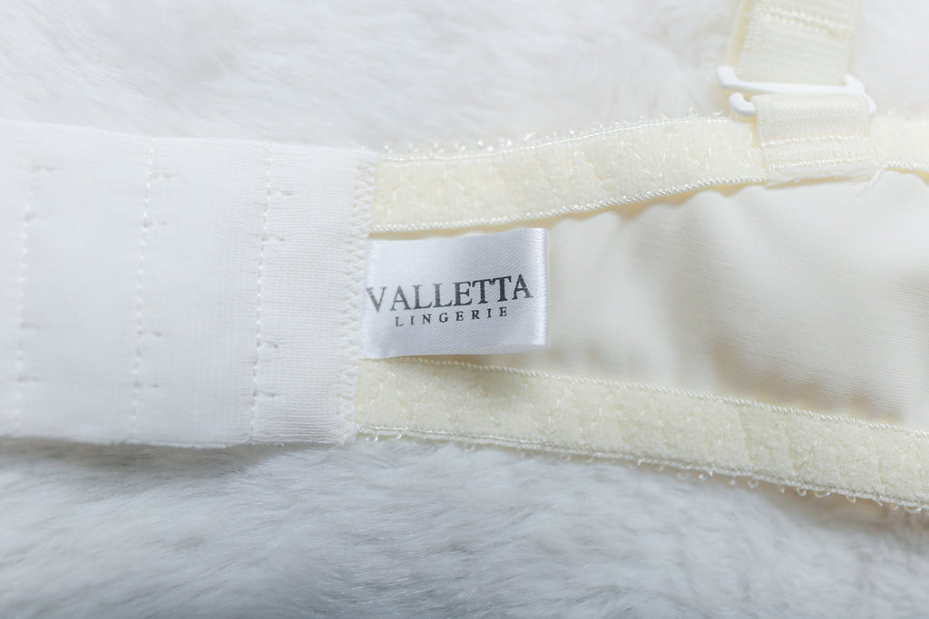 Valletta Molded Dainty Balconette Bra White EU 90C US 40C