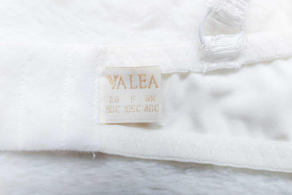 Valea Lingerie Molded Balconette Bra White EU 90C US 40C