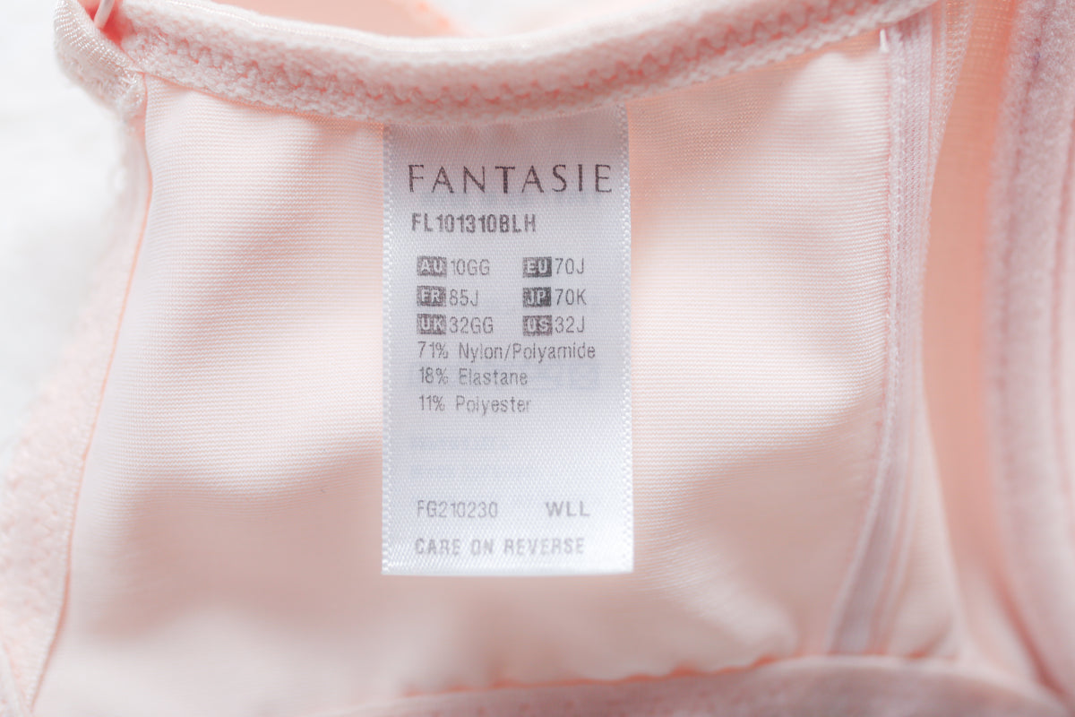 Fantasie Rebecca Essentials FL101310 Breathable Spacer Foam T-shirt Bra Pink US 32J UK 32GG