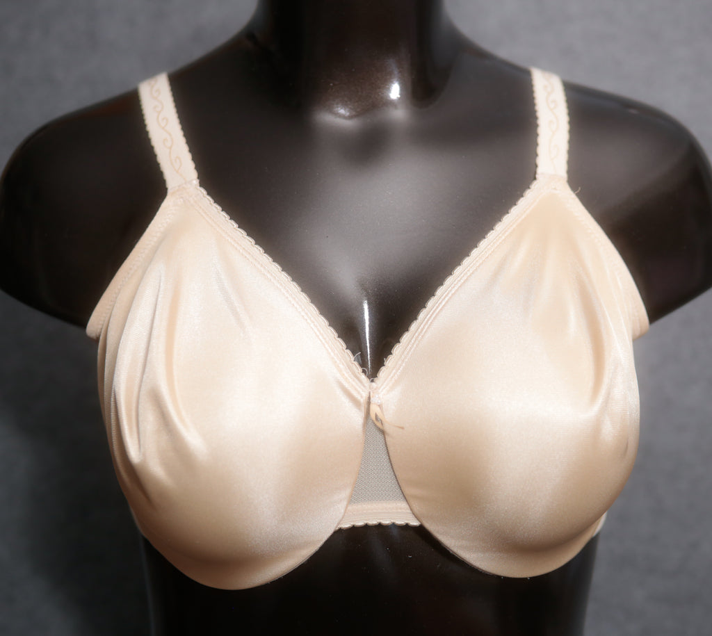 Wacoal 42DD Simple Shaping Minimizer 857109 Unlined Underwire Bra Nude