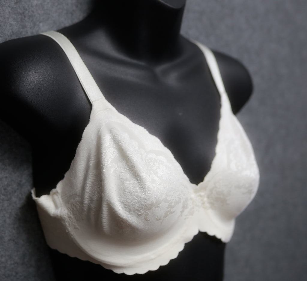 Playtex Vintage 34C Only You 4350 USA-made Underwire Unpadded Bra White