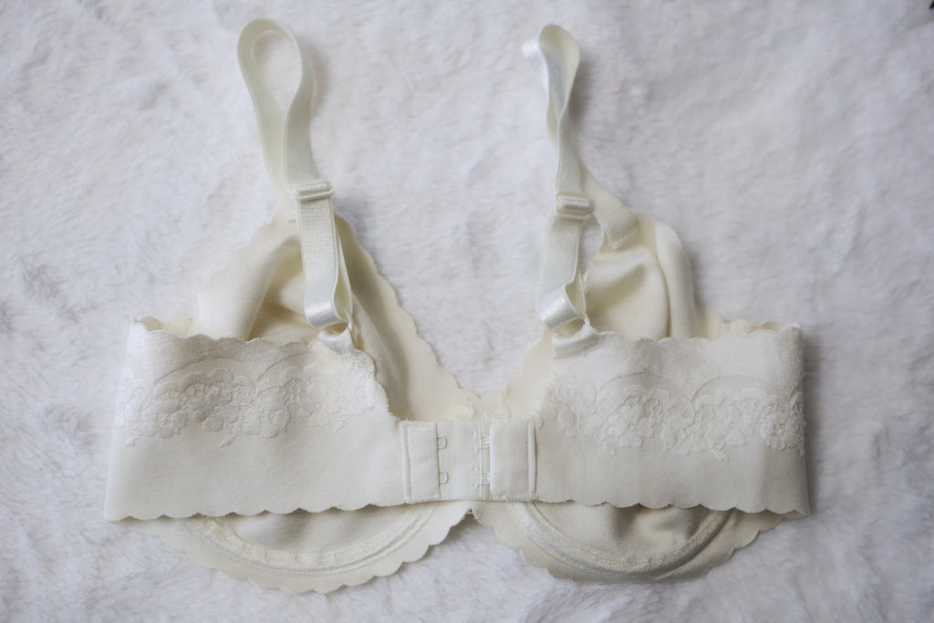 Playtex Vintage 34C Only You 4350 USA-made Underwire Unpadded Bra White