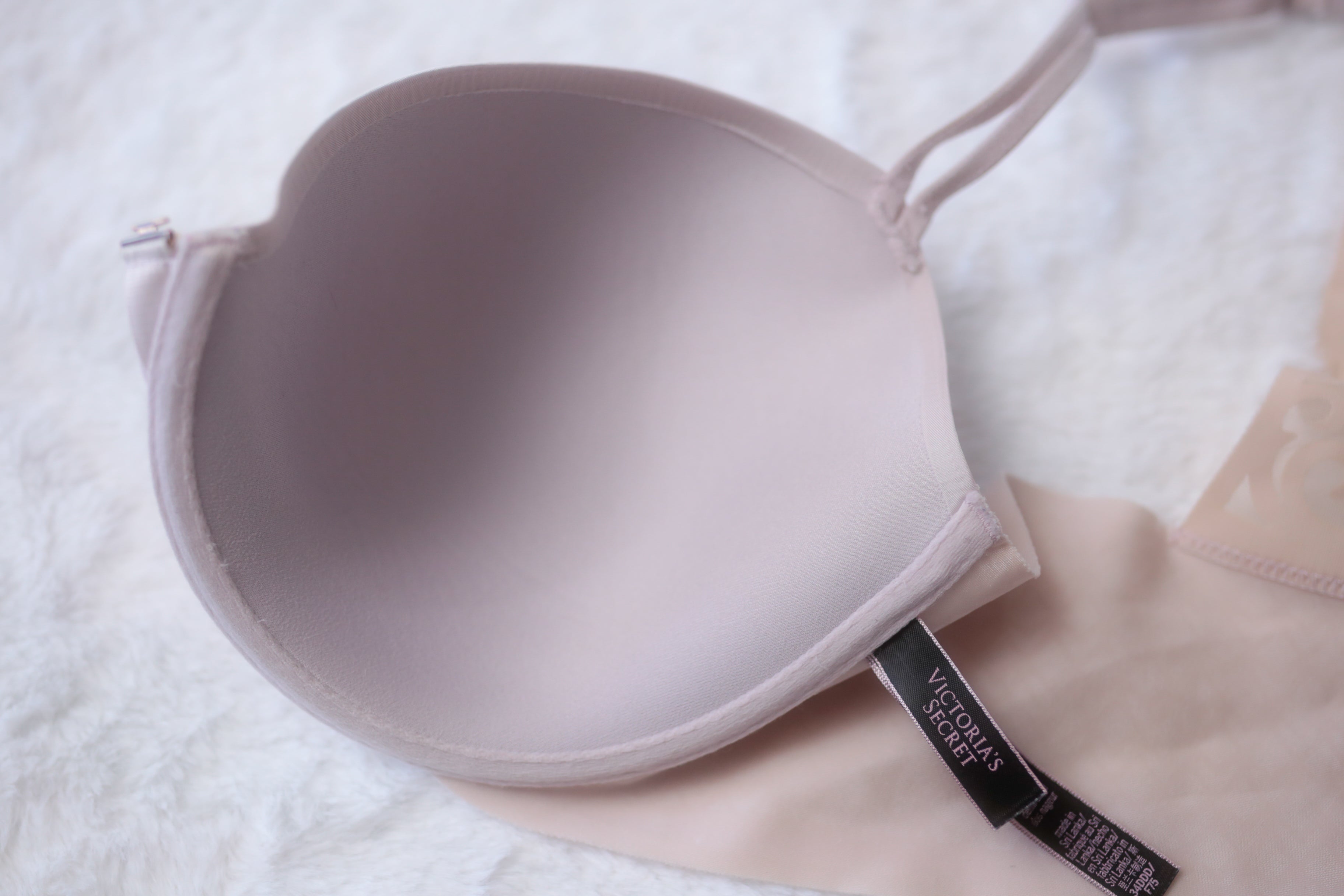 Victoria's Secret 34DDD Front Closure Racerback Demi T-shirt Bra Pink