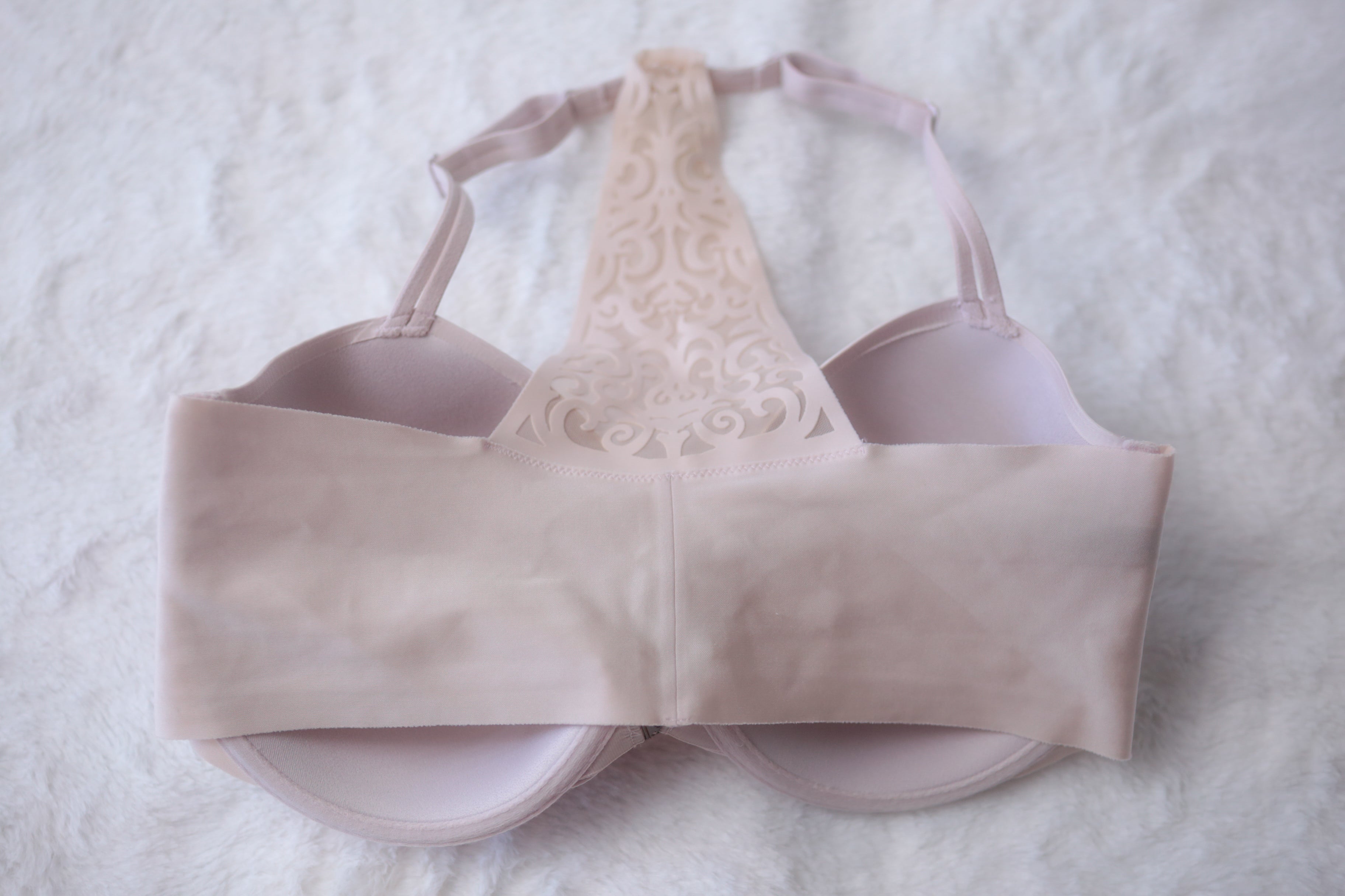 Victoria's Secret 34DDD Front Closure Racerback Demi T-shirt Bra Pink