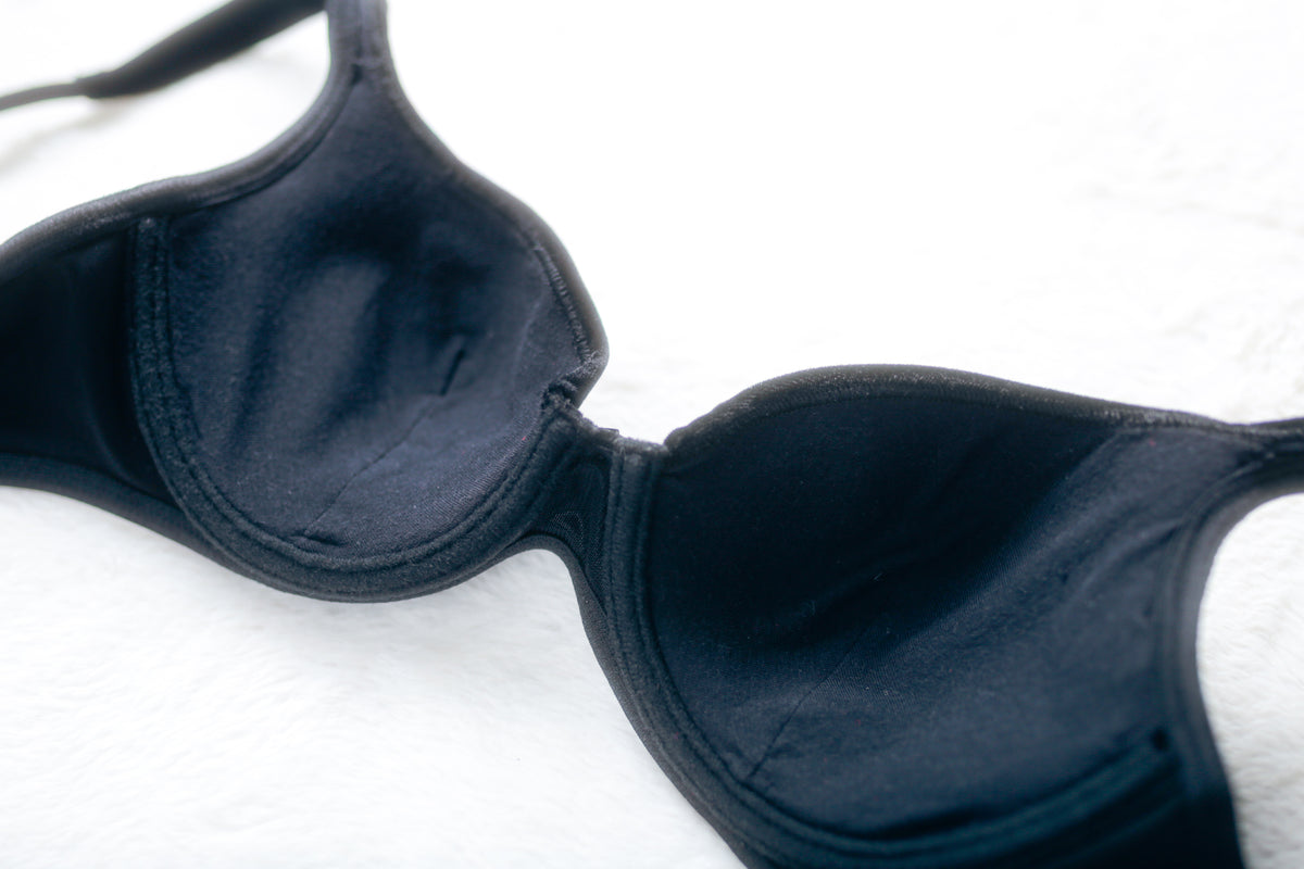 Victoria's Secret Vintage Y2K Velvet Demi Bra Black 36A