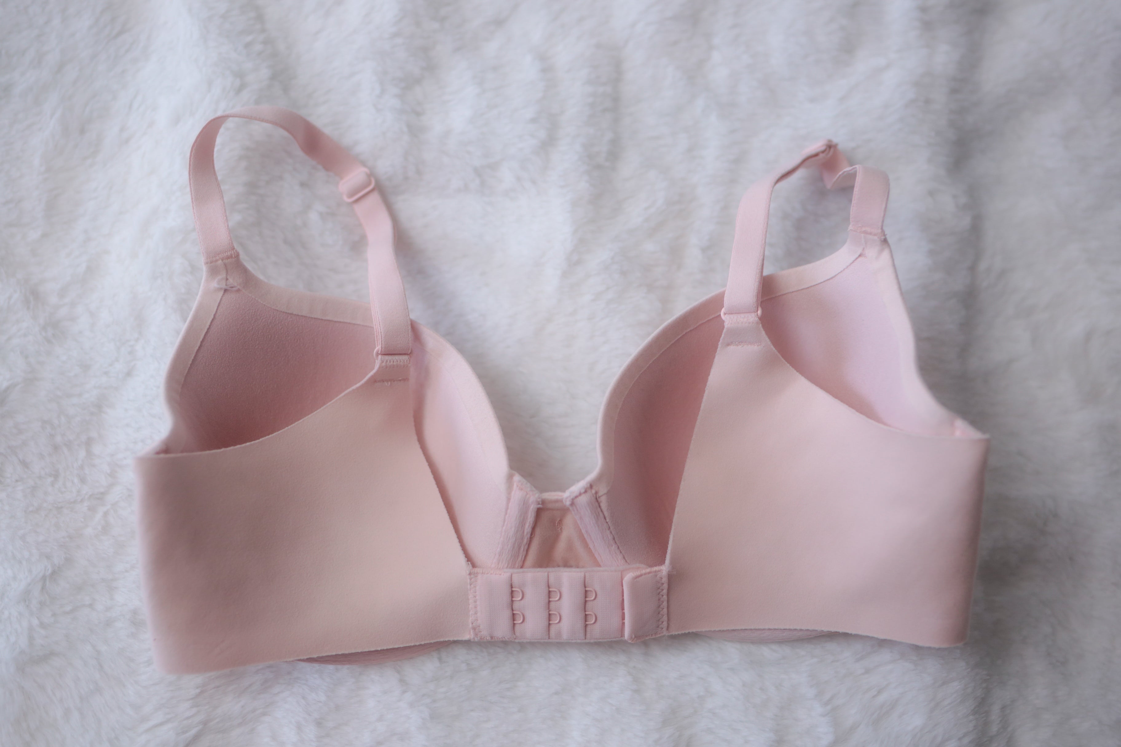 Victoria's Secret 32D Lined Semi-demi T-shirt Bra Light Pink