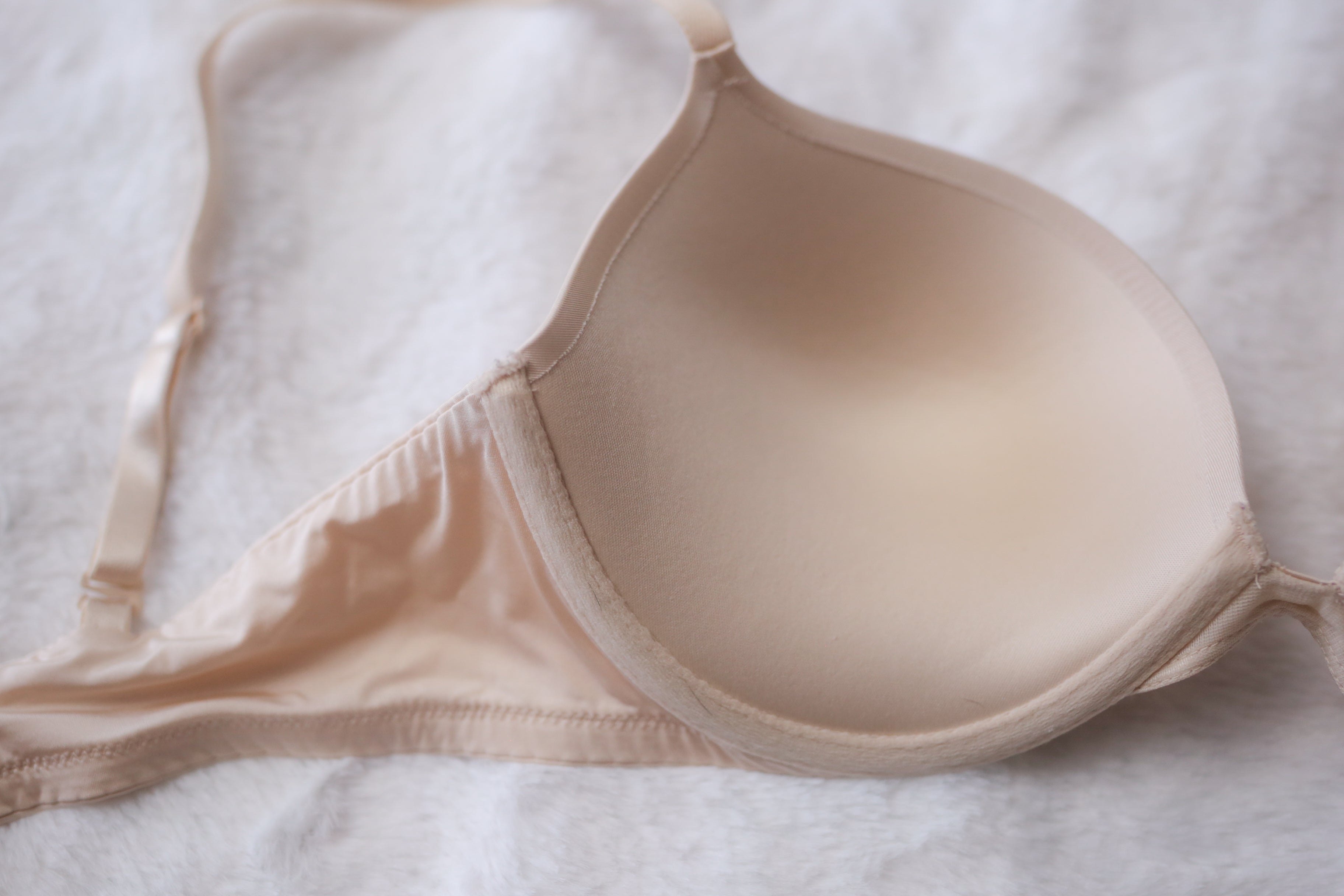 Soma 34C Ravishing Plunge Push-up T-shirt Bra Beige