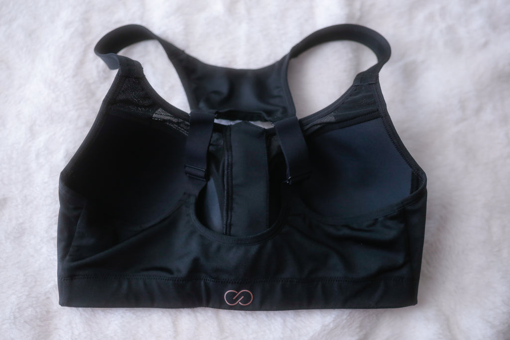 Calia 32C Sports Bra Encapsulating Wireless Front-zip Medium-impact Black
