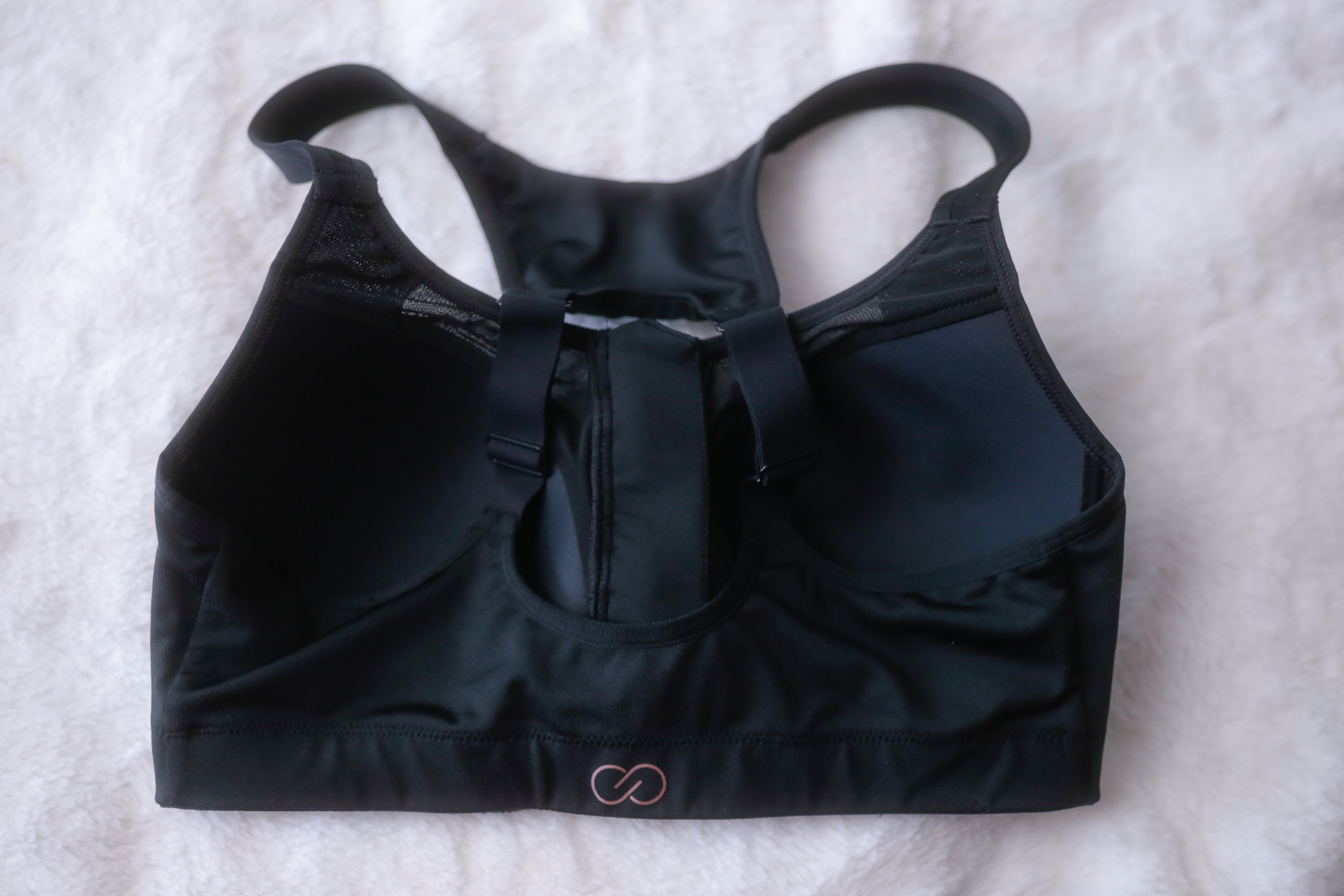 Calia 32C Sports Bra Encapsulating Wireless Front-zip Medium-impact Black