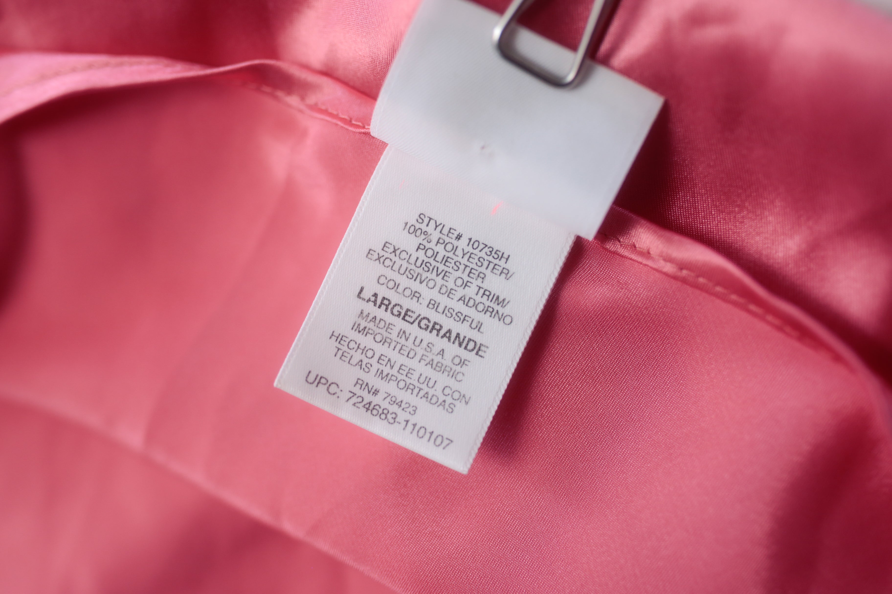 Secret Treasures Vintage Chemise Babydoll Y2K USA-made Pink Satin Large