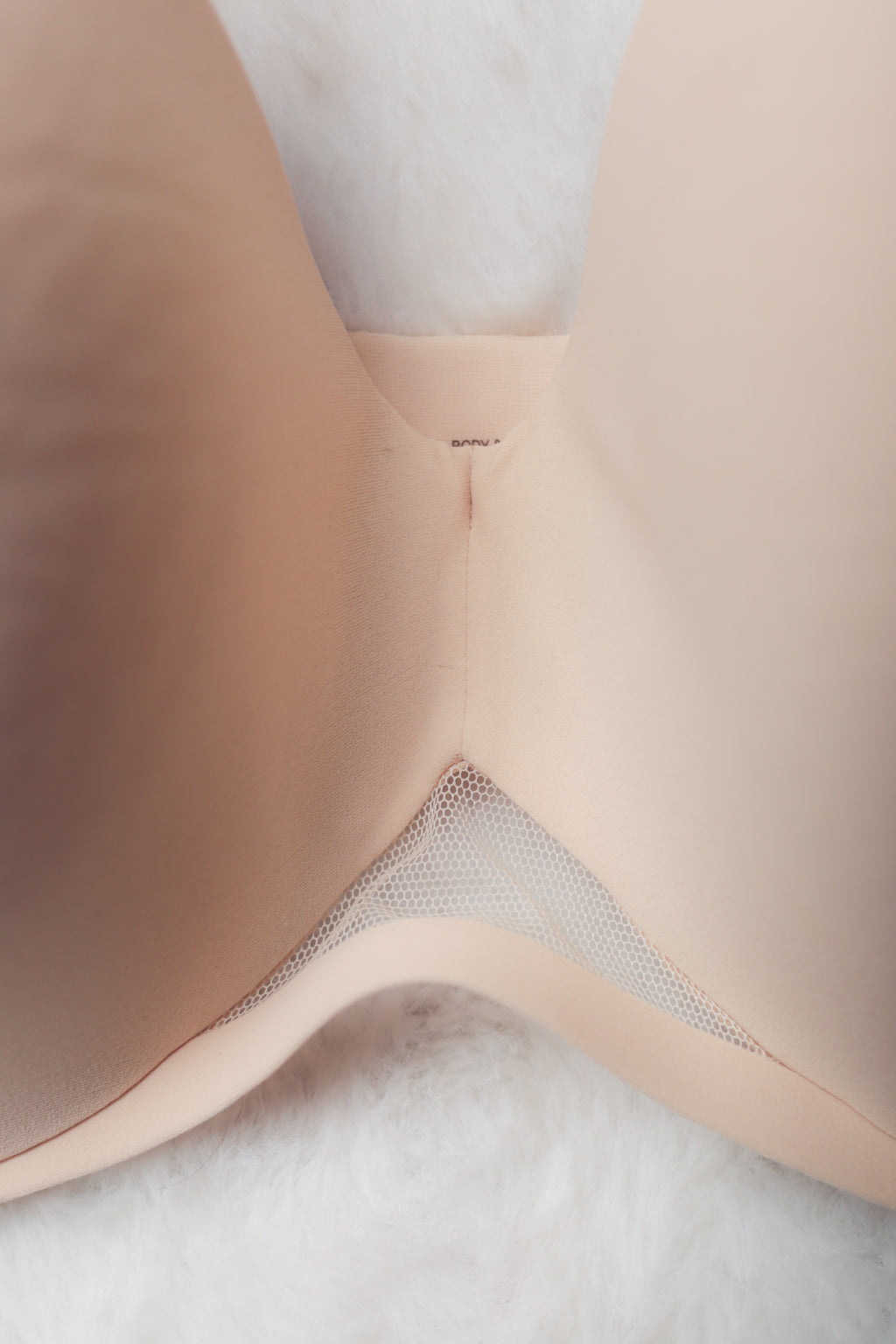 Soma 42C Bodify Perfect Coverage Smoothing T-shirt Bra Ivory Sand NEW