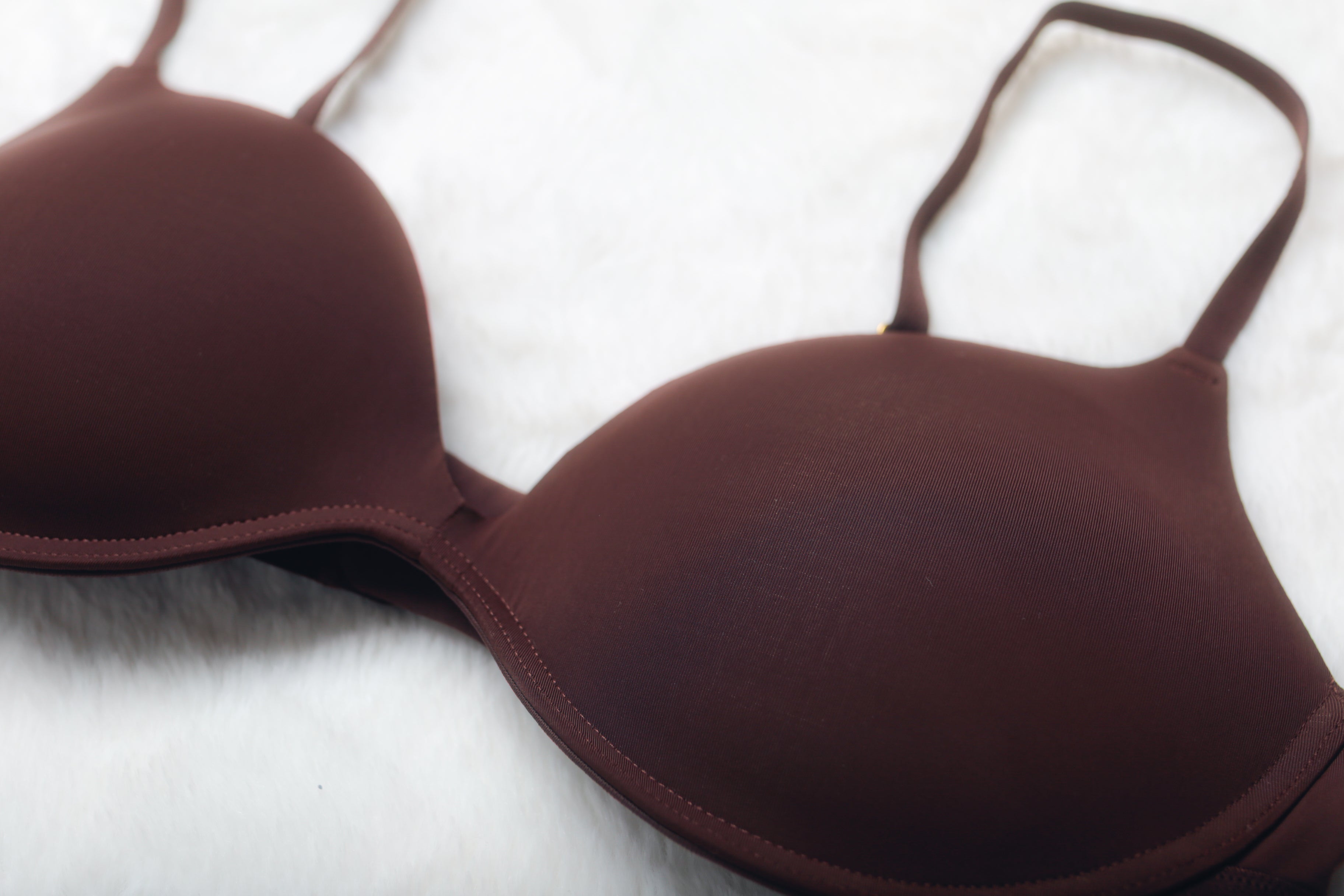 Pepper 36B Padded Underwire T-shirt Bra Brown