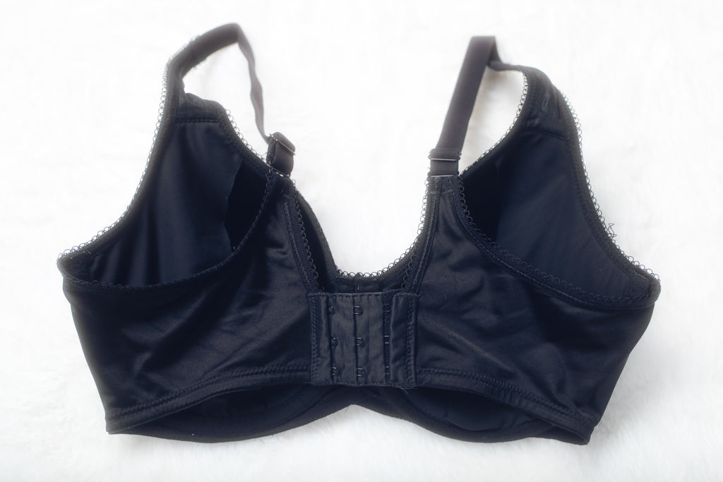 Wacoal 34DD Basic Beauty Spacer 853192 Full Coverage Breathable Underwire Bra Black