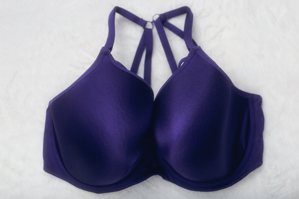 Elomi US 38I UK 38G EL4240 Bijou Flirt Underwire Banded Moulded Bra Purple