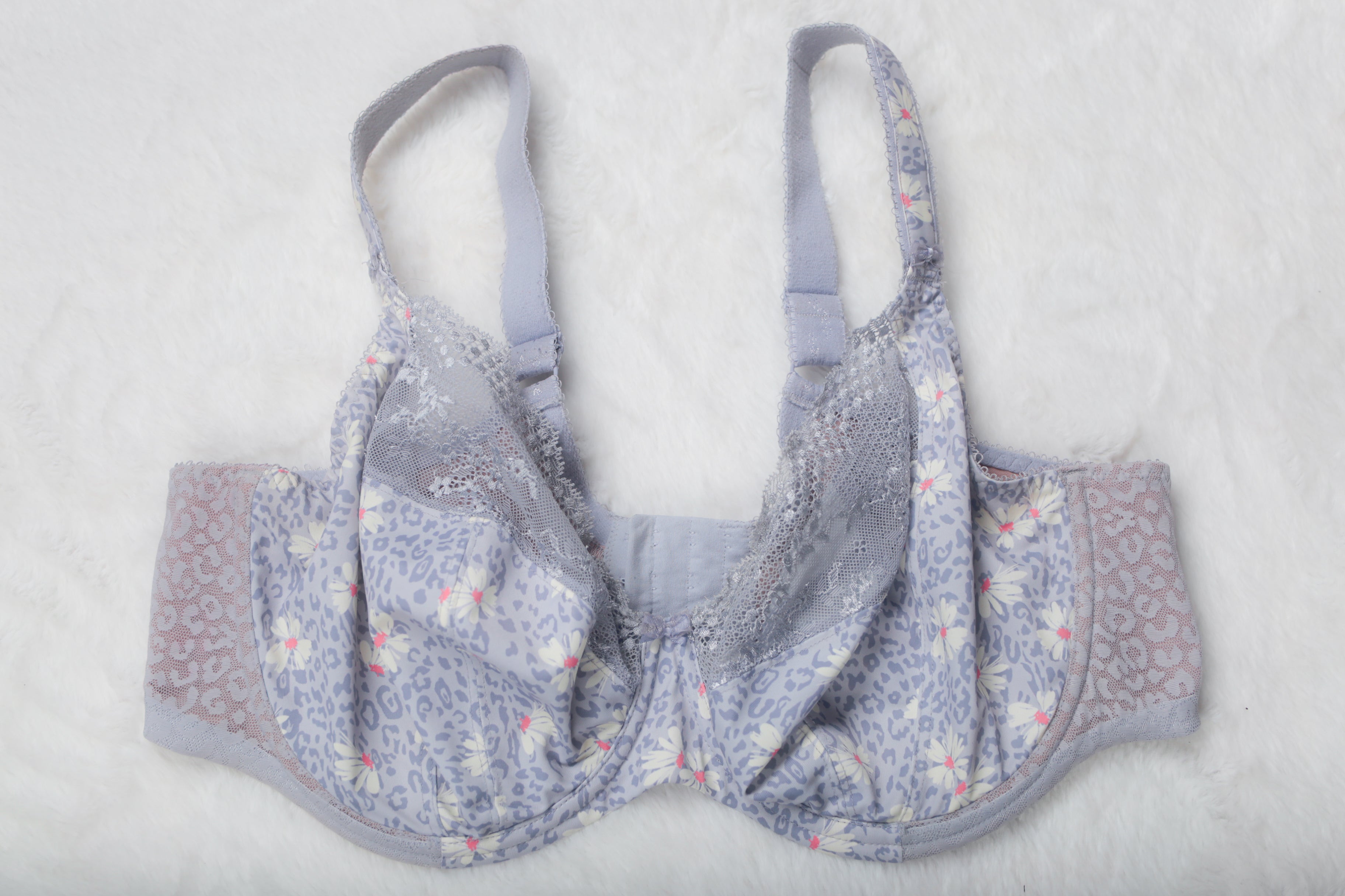 Elomi US 40G UK 40F EL4490 Lucie Plunge Stretch Unlined Underwire Full-coverage Bra