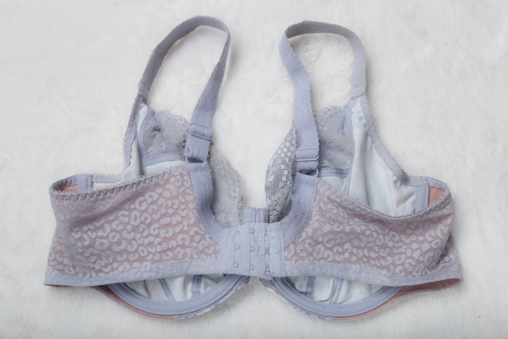 Elomi US 40G UK 40F EL4490 Lucie Plunge Stretch Unlined Underwire Full-coverage Bra